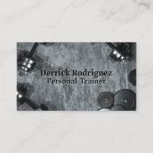 Glocke auf den konkreten Hintergrund Visitenkarte (Vorderseite)