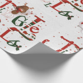 Glocke Geschenkpapier (Ecke)