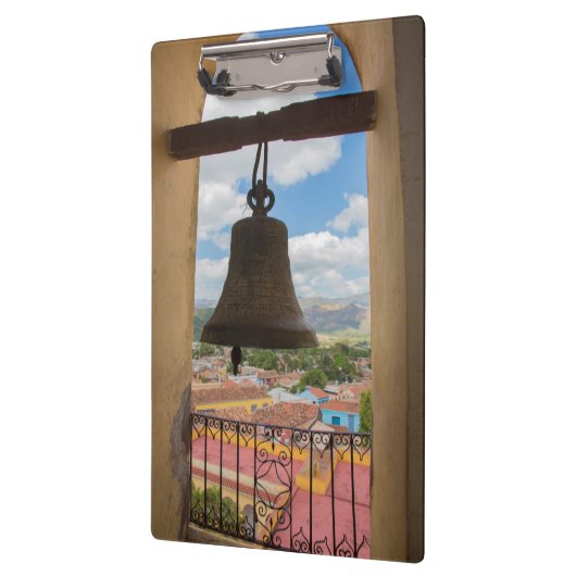 Glocke in einem Kirchturm, Kuba Klemmbrett (Links)