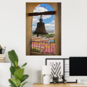 Glocke in einem Kirchturm, Kuba Poster (Heimbüro)