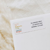 Glocken auf Bobtails Rücksendeadresse