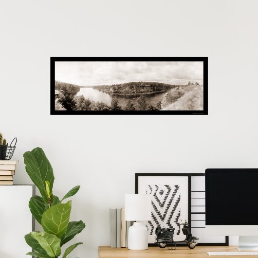 Glocken des Wisconsin-Fotos 1911 Poster (Heimbüro)