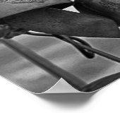 Glocken eines buddhistischen Tempels Poster (Ecke)