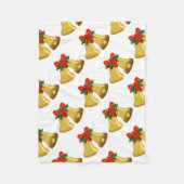 Glocken klingeln fleecedecke (Vorderseite)