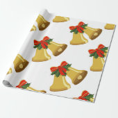 Glocken klingeln geschenkpapier (Ungerollt)