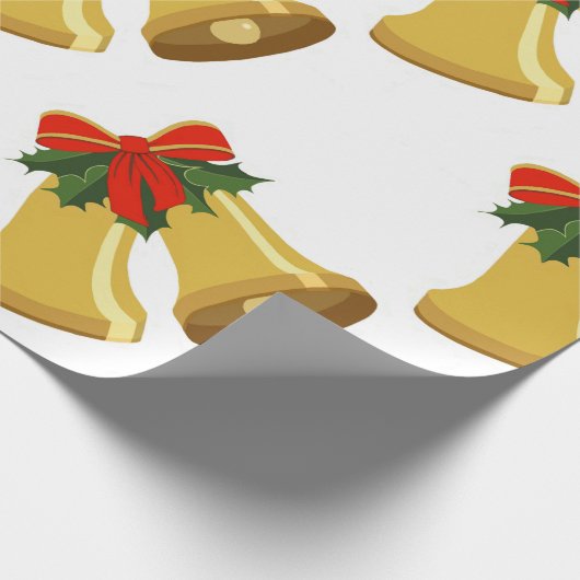 Glocken klingeln geschenkpapier (Ecke)