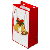 Glocken klingeln kleine geschenktüte (Rückseite Schrägansicht)