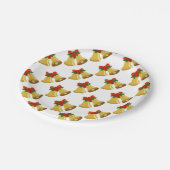 Glocken klingeln pappteller (Schrägansicht)