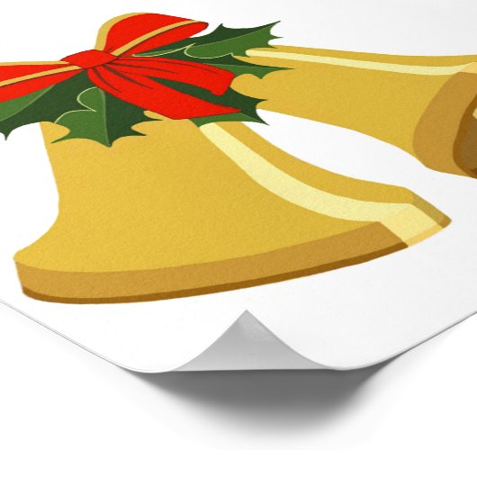 Glocken klingeln poster (Ecke)