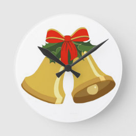 Glocken klingeln runde wanduhr