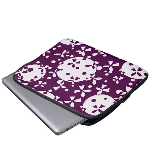 Glocken Laptopschutzhülle (Vorne Knopf)