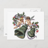 Glocken und Engel Postkarte (Vorne/Hinten)