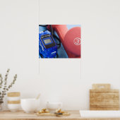 Glocken und Stoppuhr Poster (Küche)