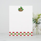 Glocken und Weihnachtsbrief (Stehend Vorderseite)