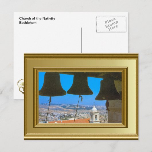 Glocken von Bethlehem Postkarte (Vorne/Hinten)