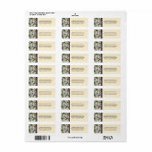GLOCKENBLUME in originalen Art Deco-Farben (Vorne)