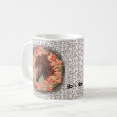 Glockenblume Kastanie Tasse (Vorderseite Links)