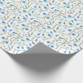 Glockenblumen Geschenkpapier (Ecke)