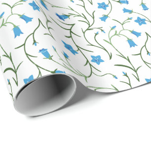 Glockenblumen Geschenkpapier