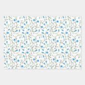 Glockenblumen Geschenkpapier Set (Vorderseite)