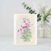 Glockenblumen (Japan) Postkarte (Stehend Vorderseite)