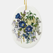 Glockenblumen Keramikornament (Hinten)