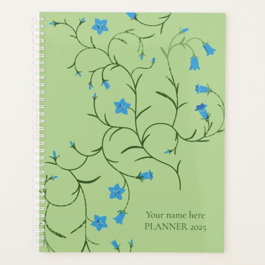 Glockenblumen Planer (Vorderseite)