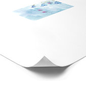 Glockenblumen Poster (Ecke)