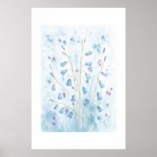 Glockenblumen Poster