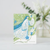 Glockenblumen Postkarte (Stehend Vorderseite)