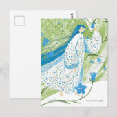 Glockenblumen Postkarte (Vorne/Hinten)