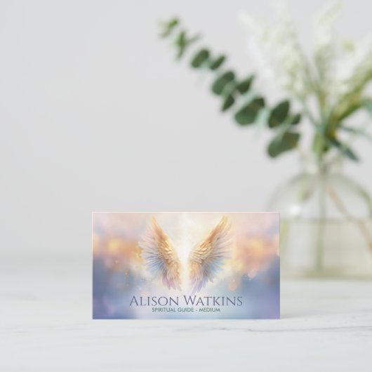 Glockenflügel Visitenkarte (Stehend Vorderseite)