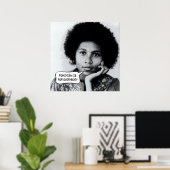 Glockenhaken Feminismus ist für alle Poster (Heimbüro)