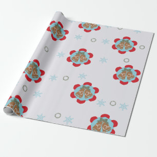Glockenmuster-Geschenkverpackung Geschenkpapier