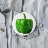 Glockenpaprika mit Wassertropfen Button (Beispiel)