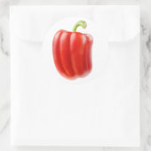 Glockenpfeffer Runder Aufkleber (Tasche)