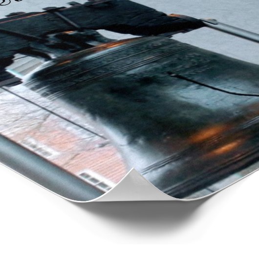 Glockenplakat Poster (Ecke)