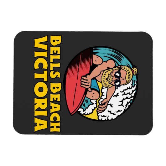 Glockenstrand Victoria Magnet (Horizontal)