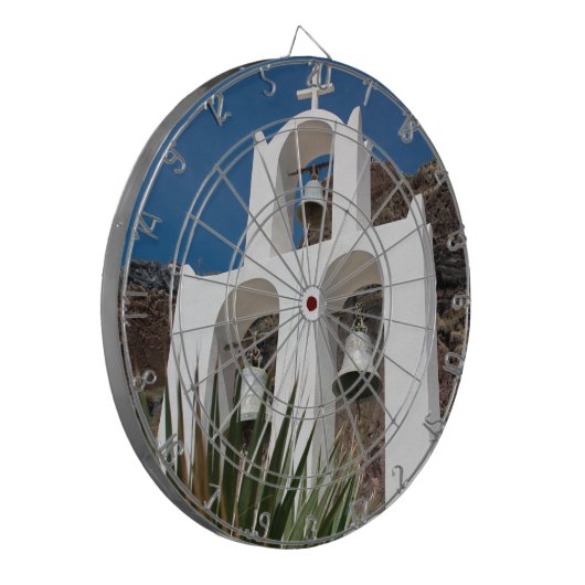 Glockenturm Dartscheibe (Vorderseite Links)