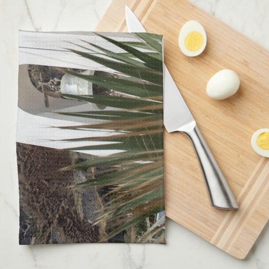 Glockenturm Geschirrtuch (Viertel Falte)