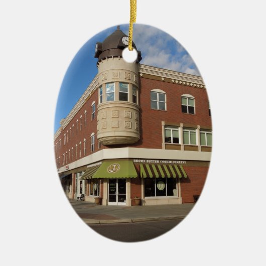 Glockenturm, im Stadtzentrum gelegenes Paso Keramikornament (Vorne)