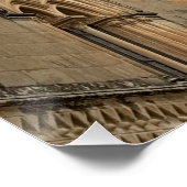 Glockenturm in Mdina, Malta. Poster (Ecke)