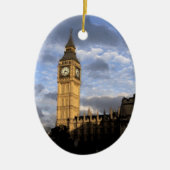 Glockenturm Keramik Ornament (Vorne)