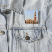 Glockenturm, Piazza San Marco, Venedig Button (Beispiel)