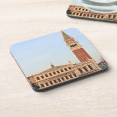 Glockenturm, Piazza San Marco, Venedig Getränkeuntersetzer (Linke Seite)