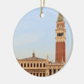 Glockenturm, Piazza San Marco, Venedig Keramikornament (Links)