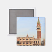 Glockenturm, Piazza San Marco, Venedig Magnet (Vorderseite/Rückseite)