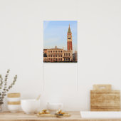 Glockenturm, Piazza San Marco, Venedig Poster (Küche)