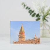 Glockenturm, Piazza San Marco, Venedig Postkarte (Stehend Vorderseite)