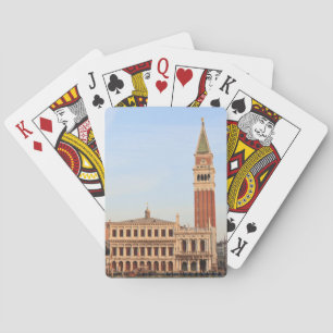 Glockenturm, Piazza San Marco, Venedig Spielkarten